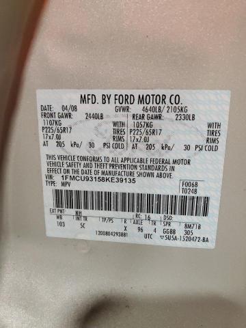 2008 FORD ESCAPE XLT #3302886926