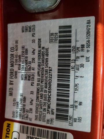 2022 FORD BRONCO SPO #3302793894