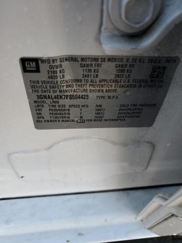 2015 CHEVROLET CAPTIVA LT #3303912722