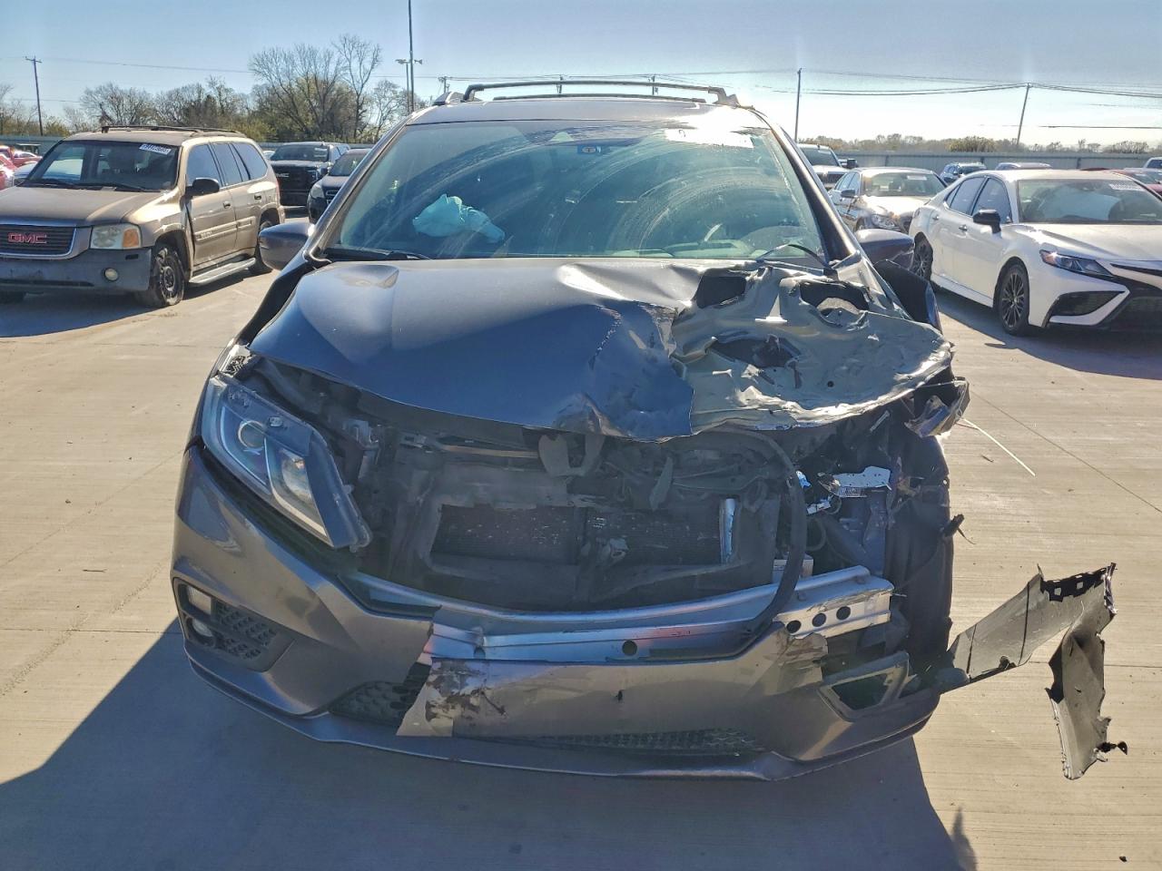 Lot #3311725222 2018 HONDA ODYSSEY EX