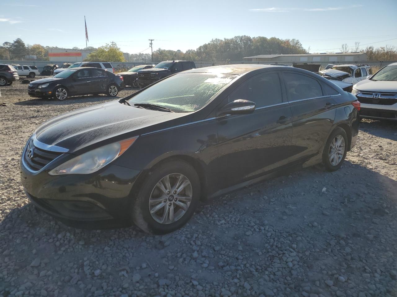 Lot #3287690018 2014 HYUNDAI SONATA GLS