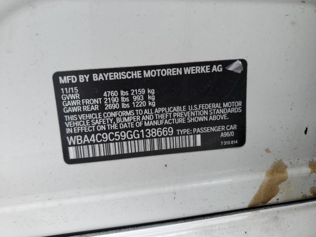 2016 BMW 428 XI GRA #3293328423