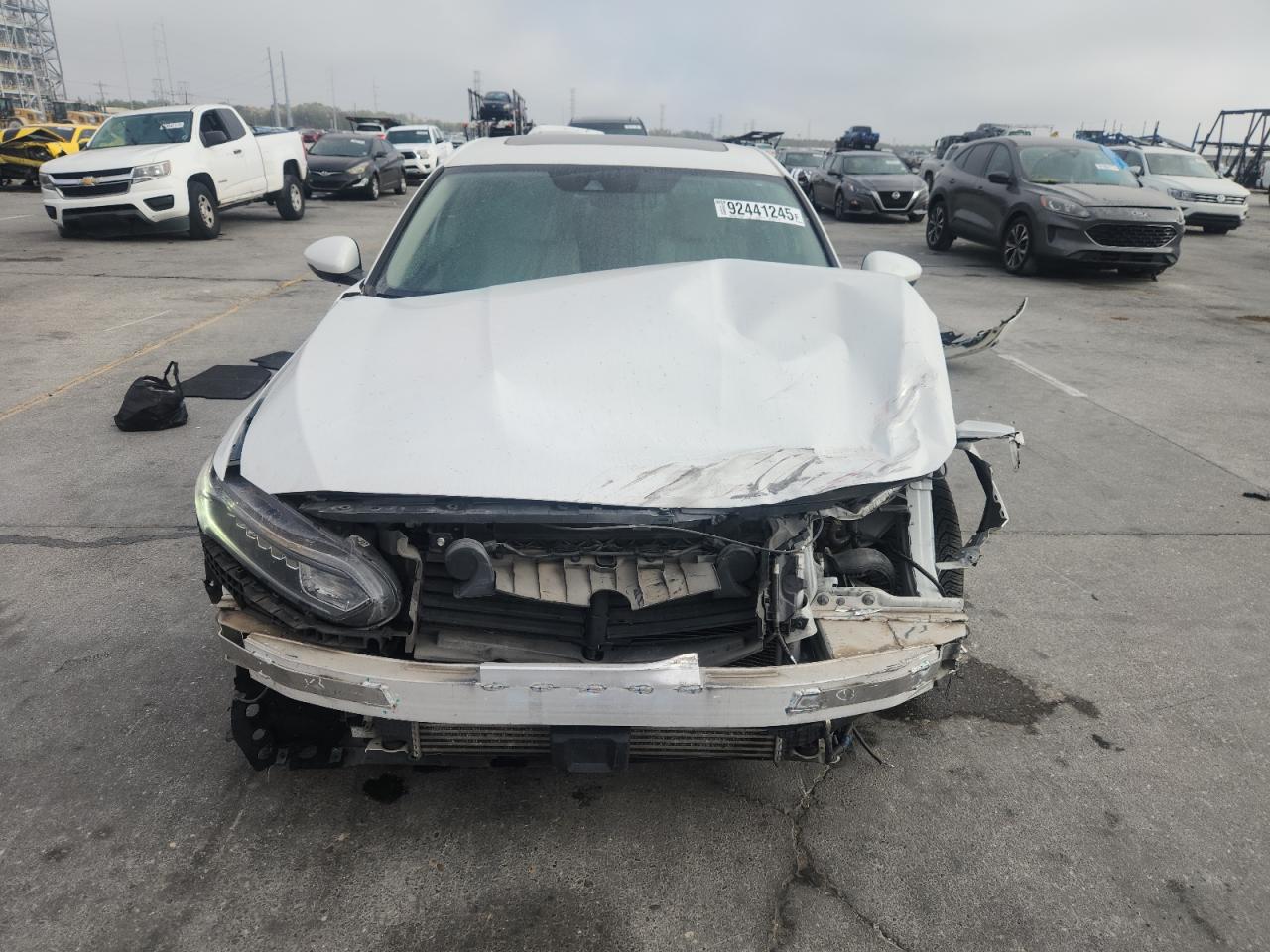 Lot #3302836901 2018 HONDA ACCORD EXL