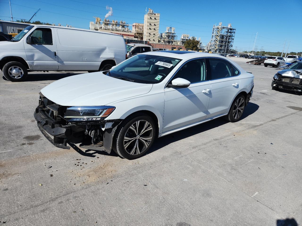 Lot #3311667258 2021 VOLKSWAGEN PASSAT SE
