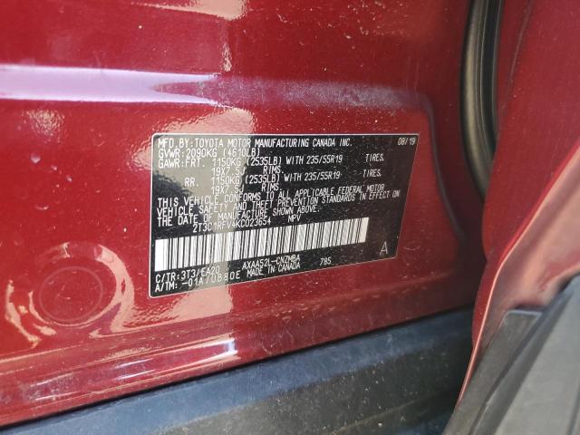2019 TOYOTA RAV4 XLE P #3303872742