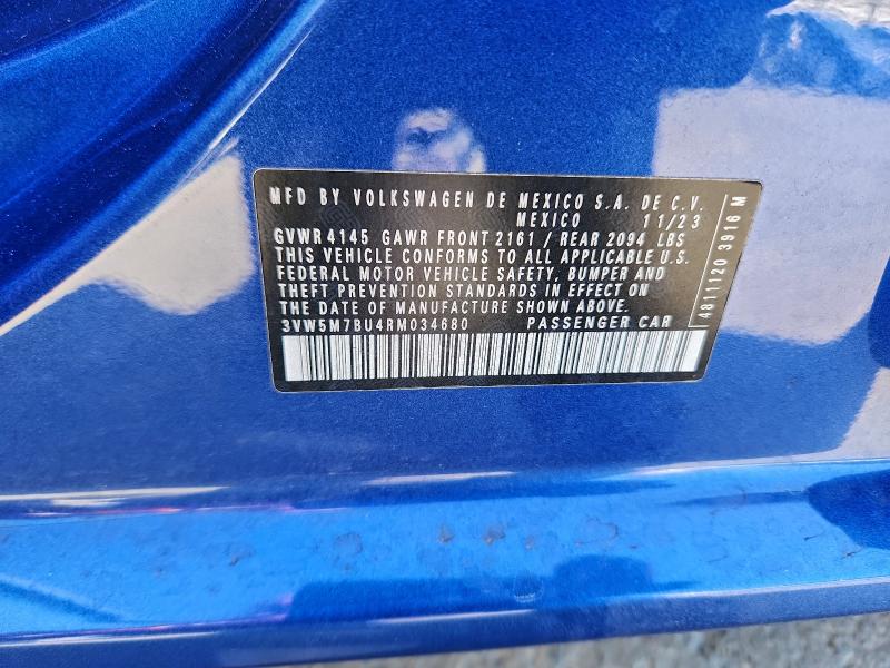 2024 VOLKSWAGEN JETTA S #3303908699