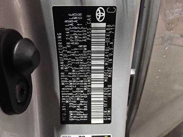 2023 TOYOTA COROLLA LE - 5YFB4MDE7PP023429