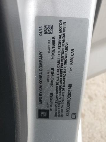 2013 CHEVROLET SPARK 1LT #3304671945