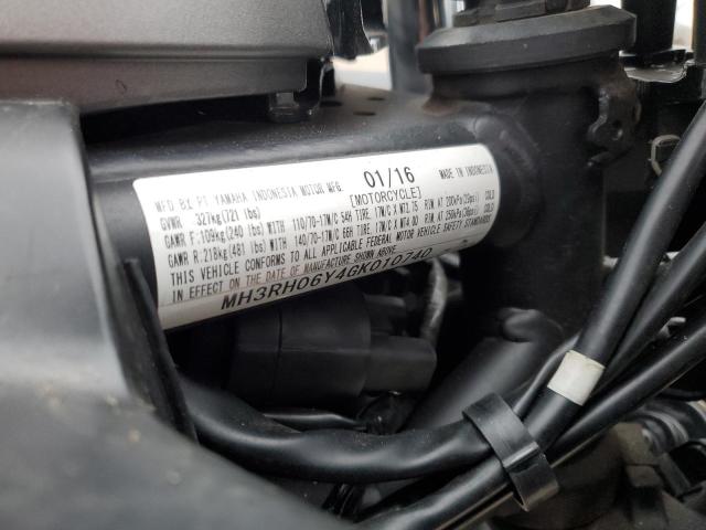 2016 YAMAHA YZFR3 #3290295242