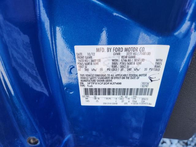 2013 FORD F150 SUPER #3284673433