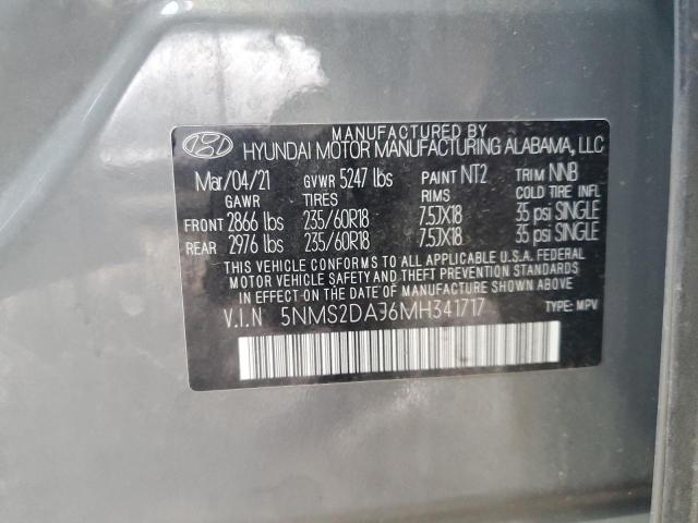 2021 HYUNDAI SANTA FE S #3296949822