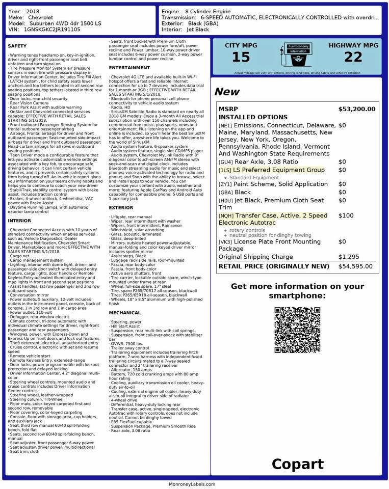 CHEVROLET SUBURBAN K1500 LS