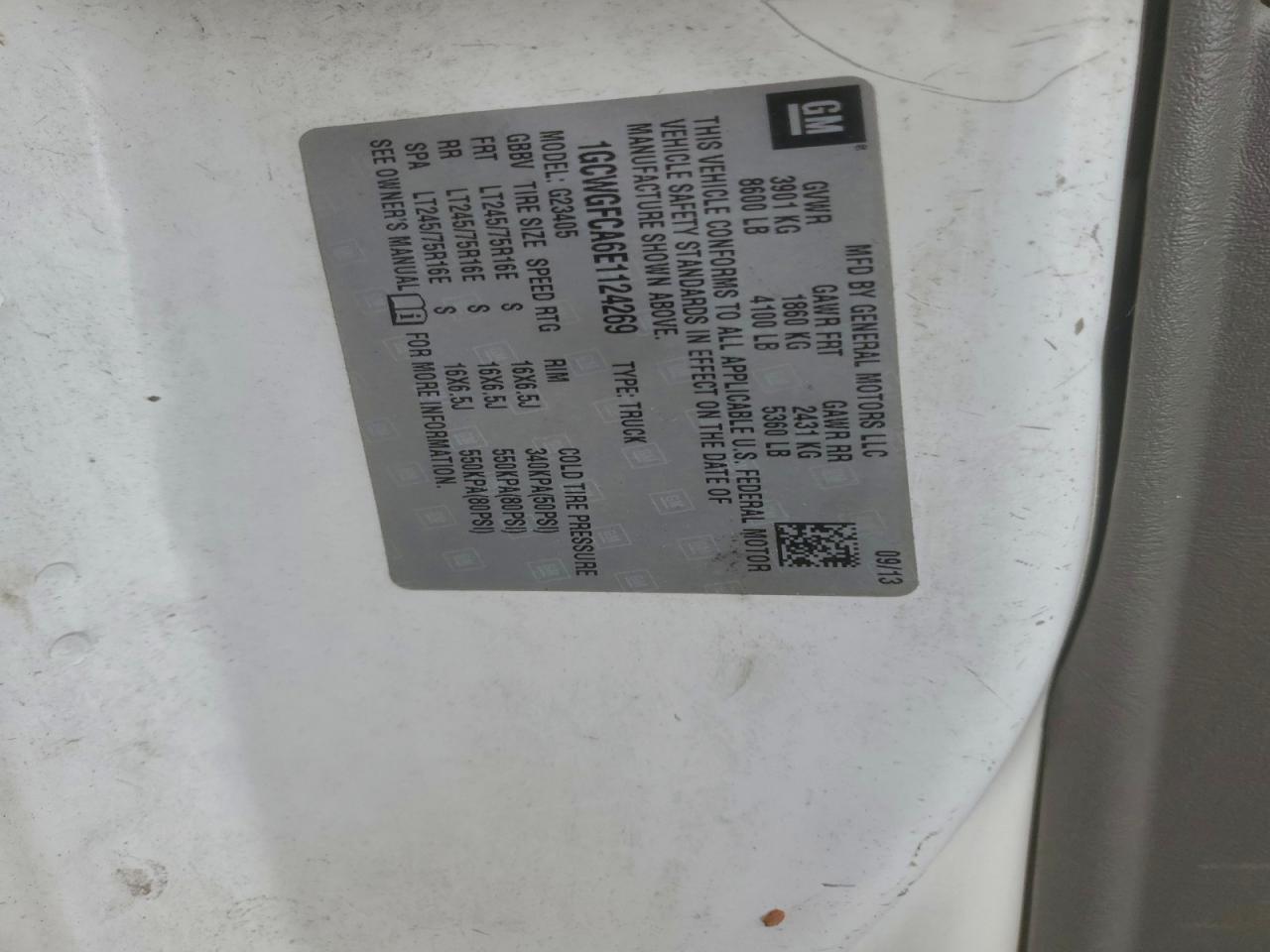 CHEVROLET EXPRESS G2