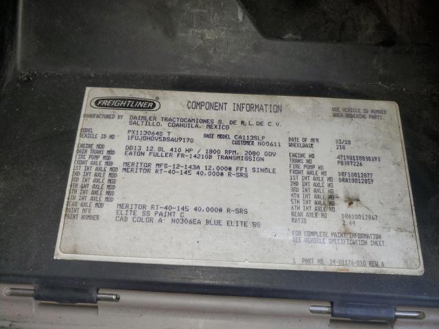 2011 FREIGHTLINER CASCADIA #3293414060