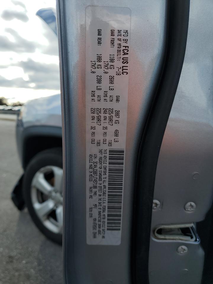 Lot #3309318008 2018 JEEP COMPASS LA