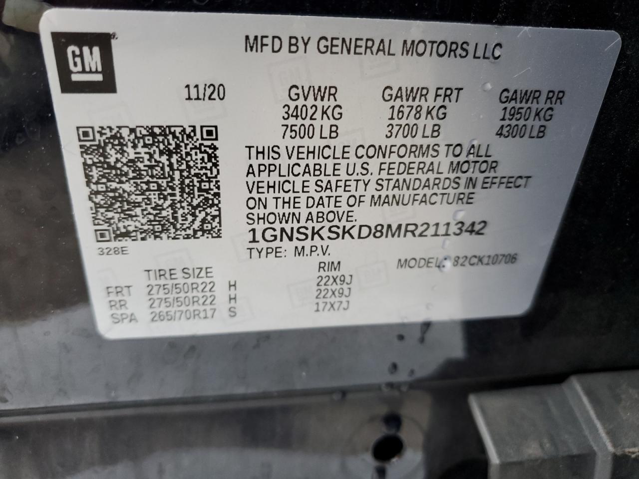 CHEVROLET TAHOE K1500 PREMIER