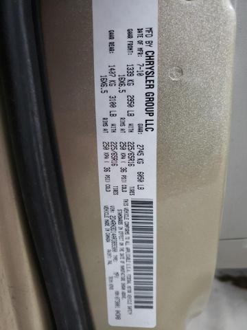 2010 DODGE GRAND CARA #3294508523