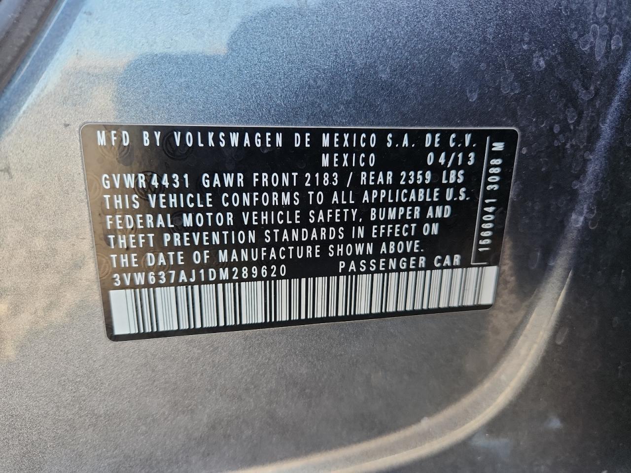 VOLKSWAGEN JETTA HYBRID