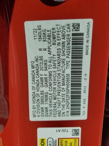 2023 HONDA CIVIC SPOR #3310358991