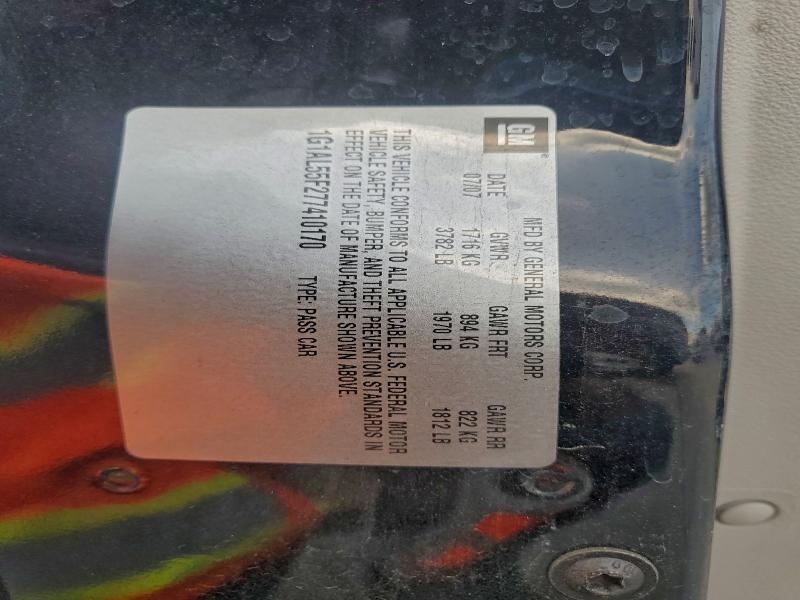 2007 CHEVROLET COBALT LT #3292734587