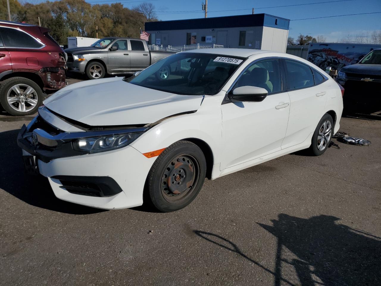 Lot #3285589293 2016 HONDA CIVIC LX