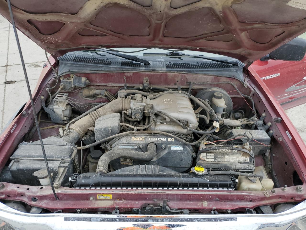 Lot #3296509653 2004 TOYOTA TACOMA DOU