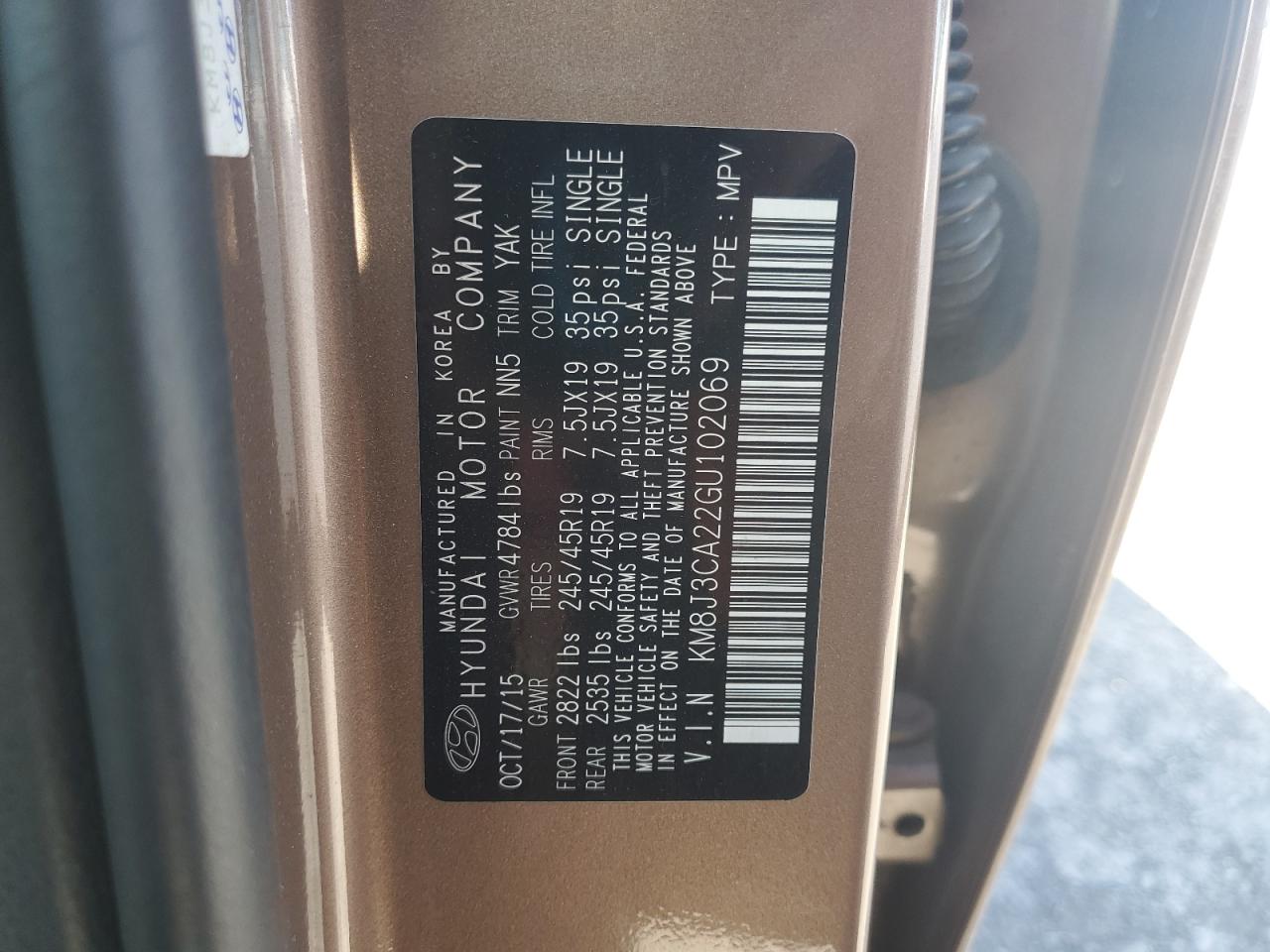 HYUNDAI TUCSON LIMITED