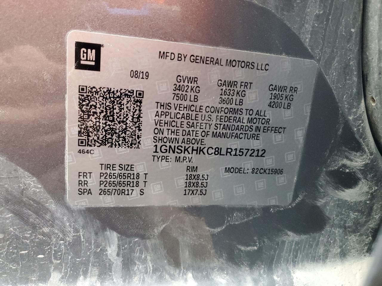 CHEVROLET SUBURBAN K1500 LT