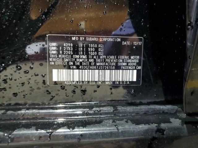 2018 SUBARU IMPREZA PR #3315884093