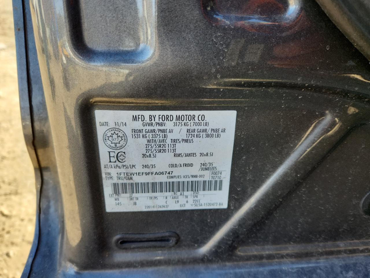 FORD F-150 SUPERCREW