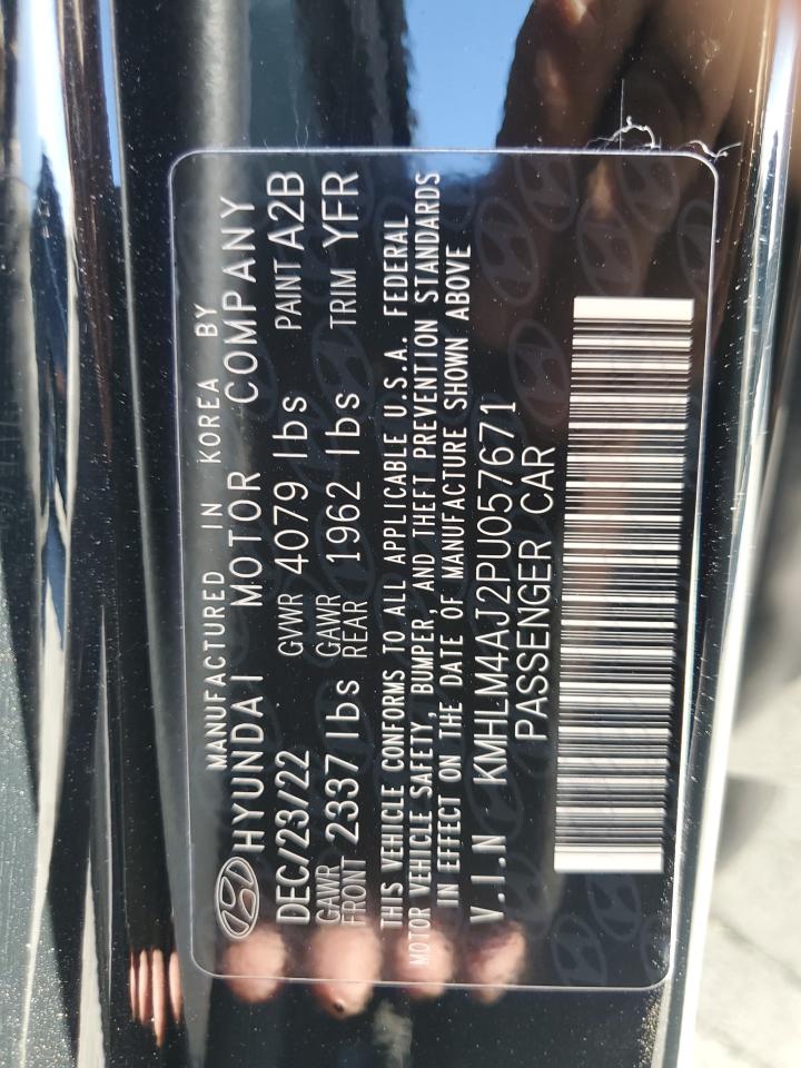 Lot #3304141506 2023 HYUNDAI ELANTRA BL