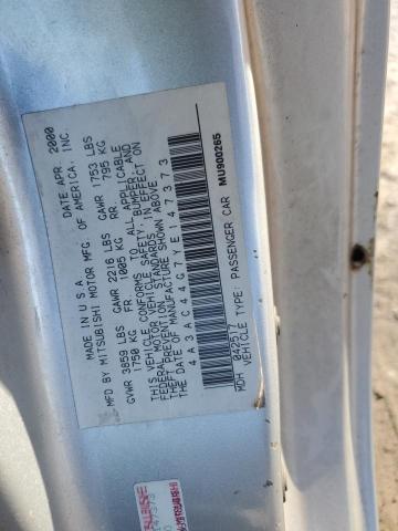 2000 MITSUBISHI ECLIPSE GS #3310388037