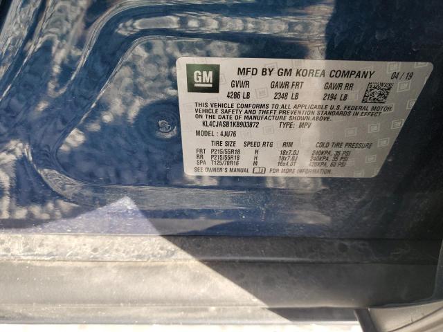 2019 BUICK ENCORE PRE - KL4CJASB1KB903872