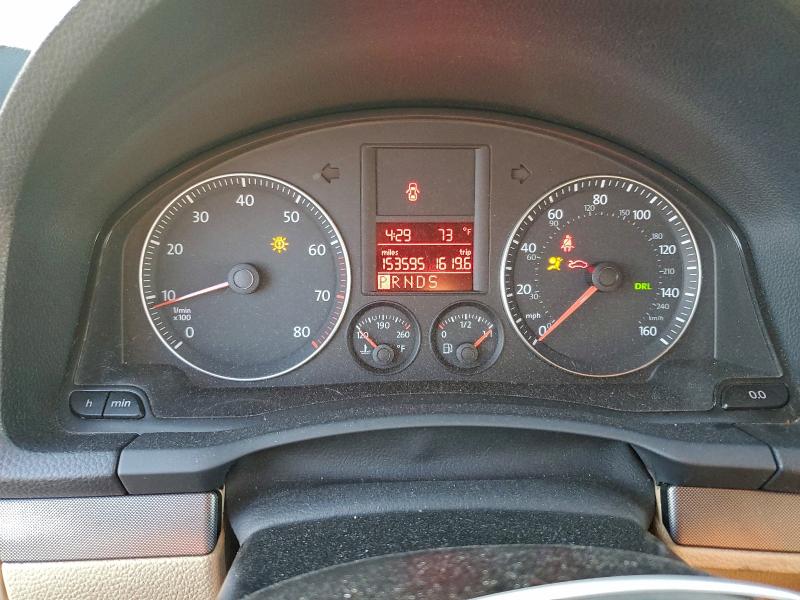 2009 VOLKSWAGEN JETTA SE #3302908116