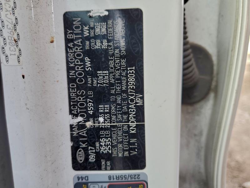 2018 KIA SPORTAGE E #3296983832