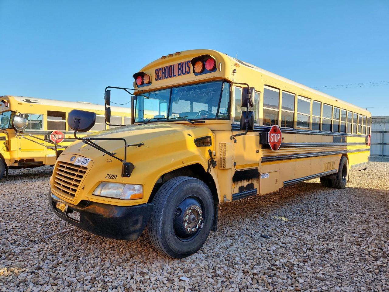 Lot #3286644308 2012 BLUE BIRD SCHOOL BUS