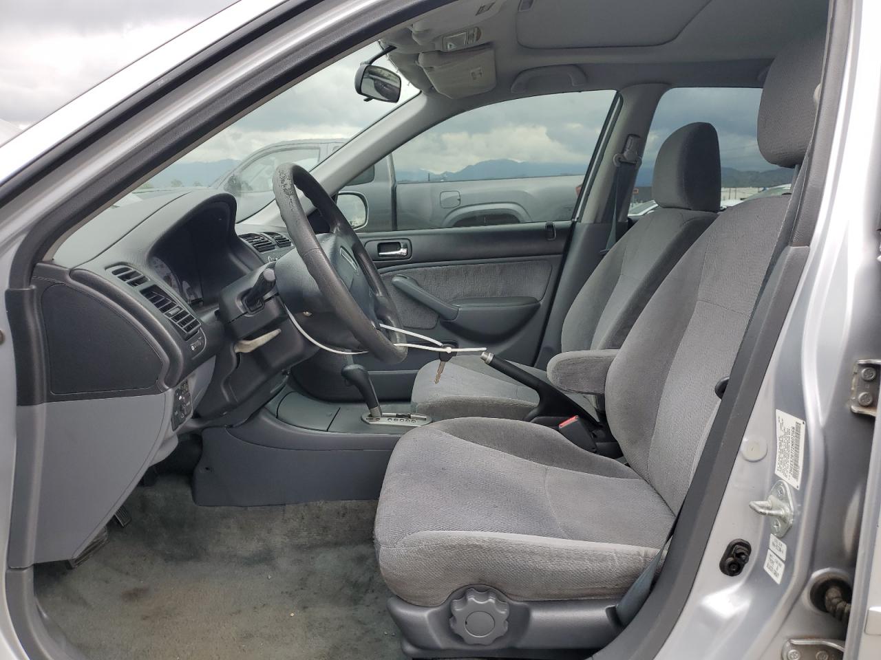 Lot #3309605589 2002 HONDA CIVIC EX