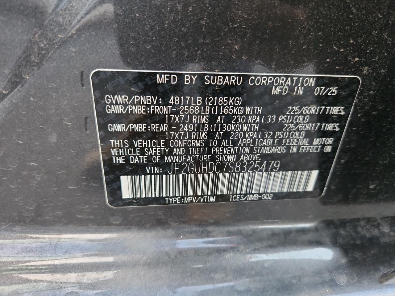 SUBARU CROSSTREK PREMIUM