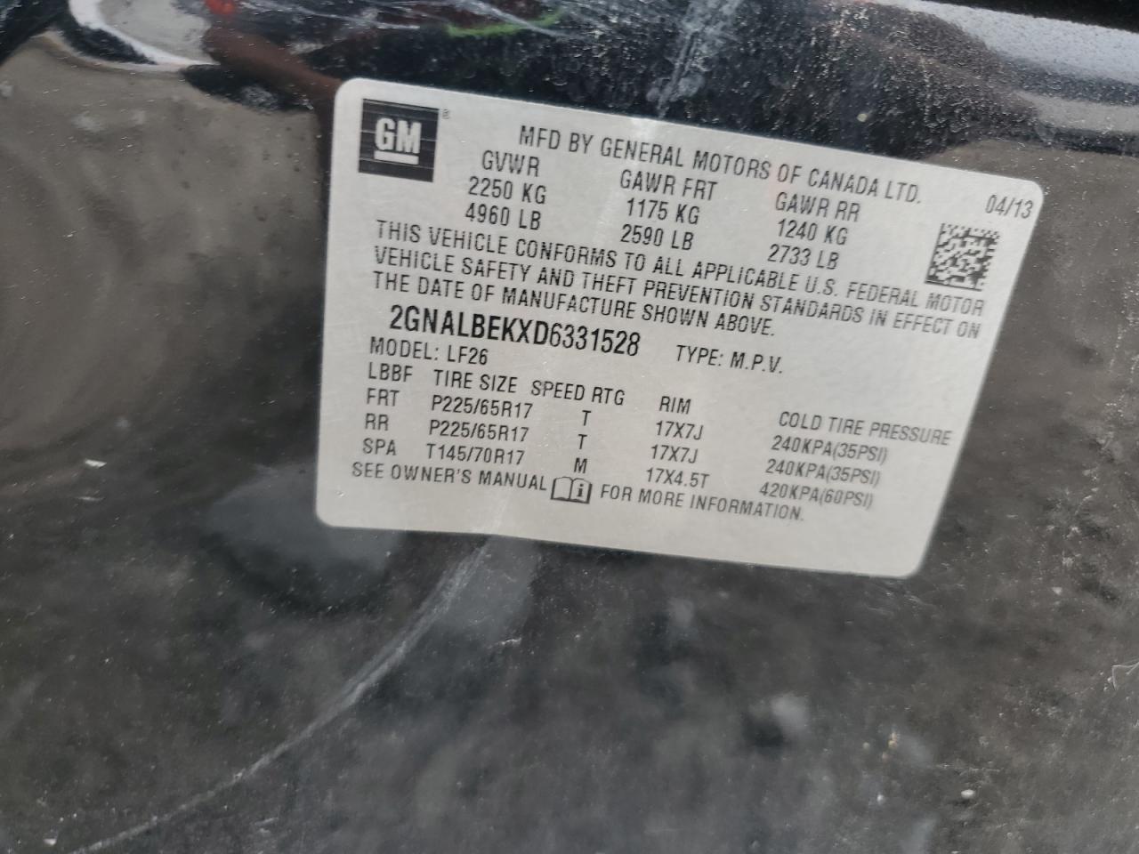 CHEVROLET EQUINOX LS