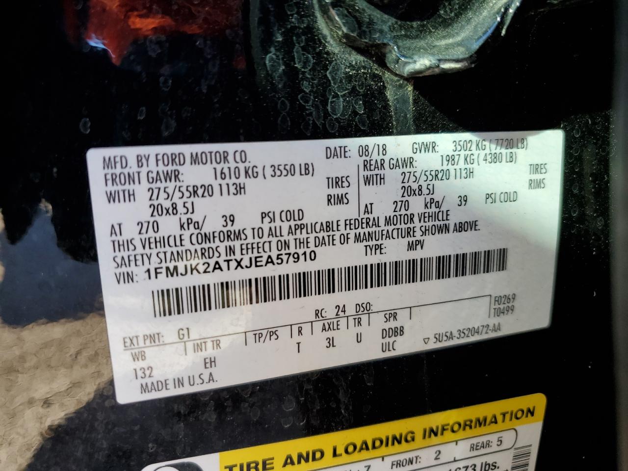 FORD EXPEDITION MAX LIMITED