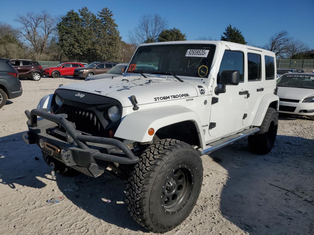 Lot #3301663636 2012 JEEP WRANGLER U