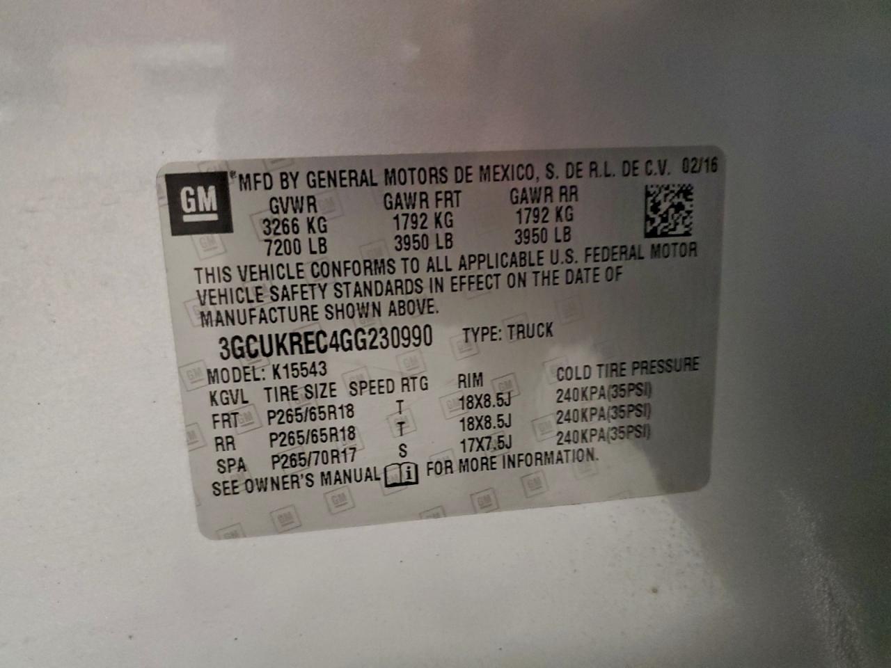 CHEVROLET SILVERADO K1500 LT