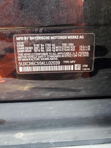 2019 BMW X5 XDRIVE4 #3286592176