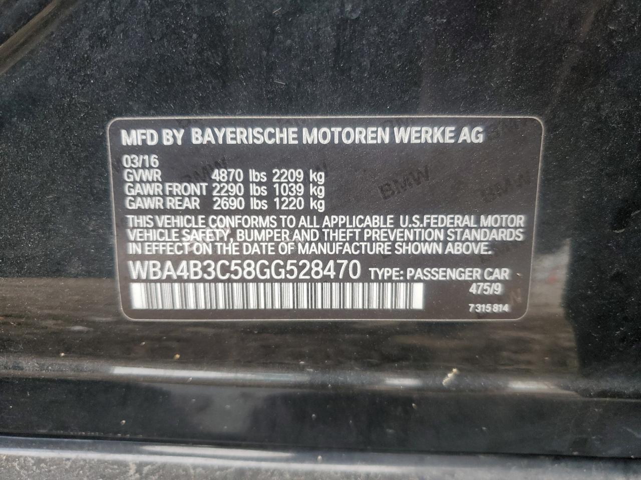 BMW 4 SERIES XI GRAN COUPE