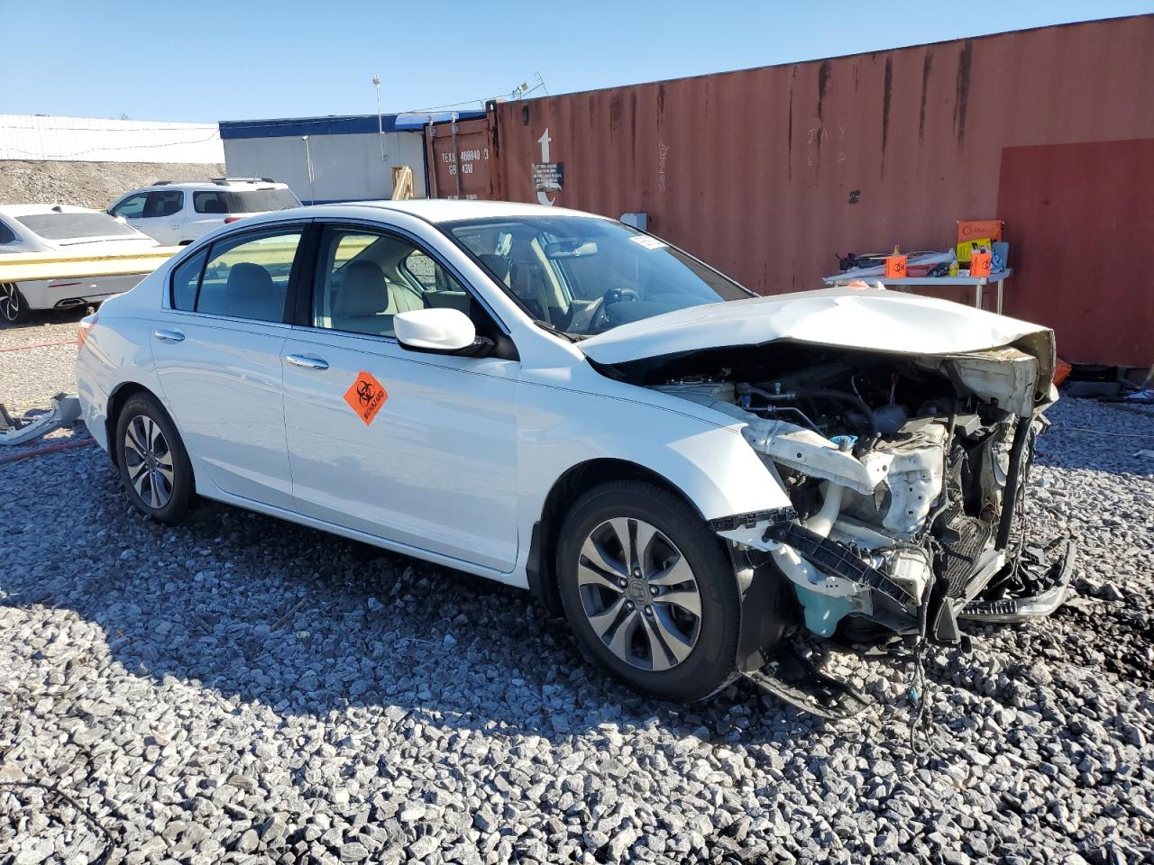 Lot #3302720003 2014 HONDA ACCORD LX