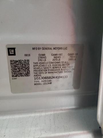 2019 CHEVROLET SONIC LT #3296939839