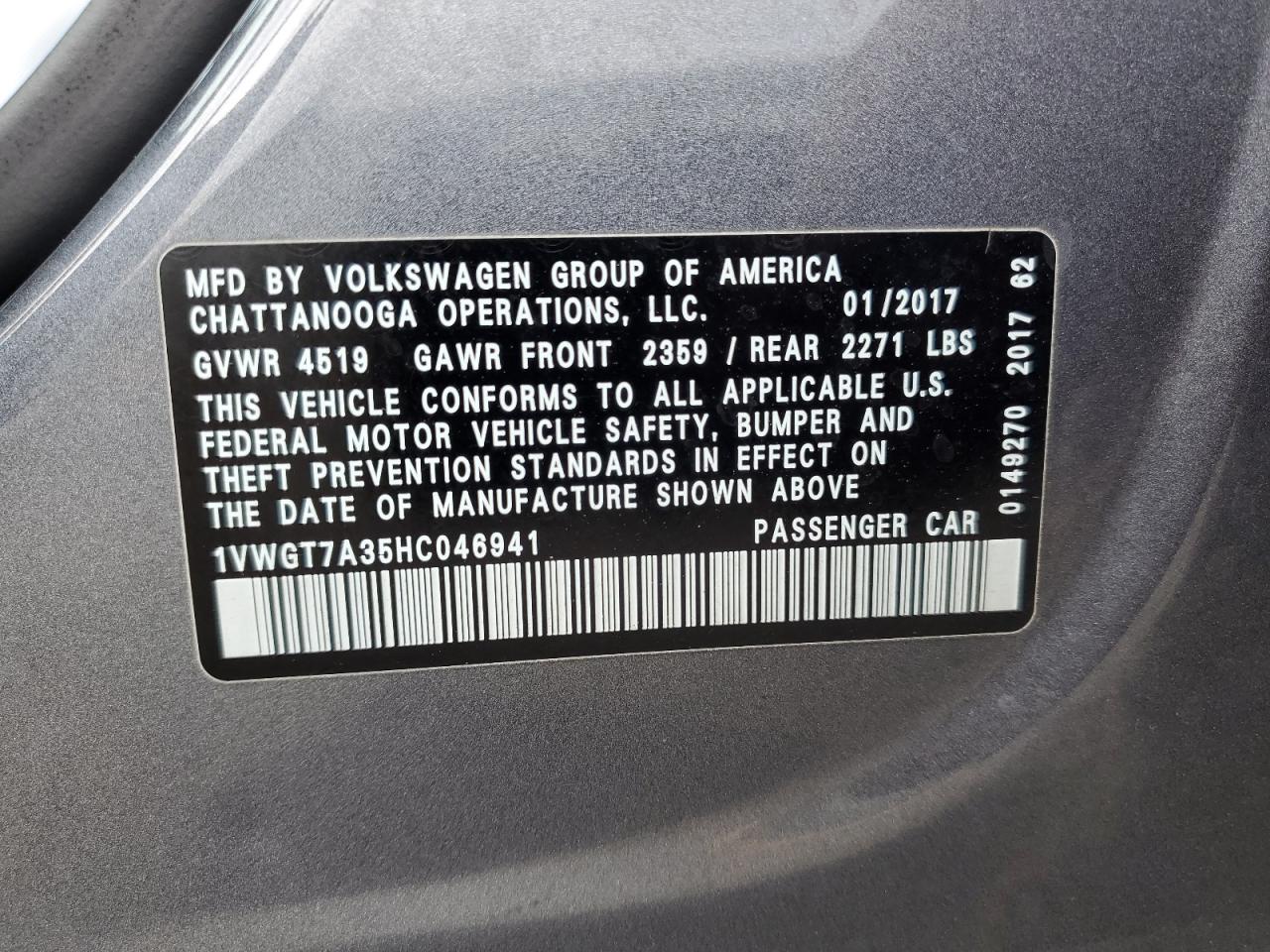 VOLKSWAGEN PASSAT SE