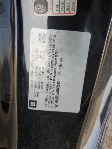 2017 CHEVROLET CAMARO LT #3287611025