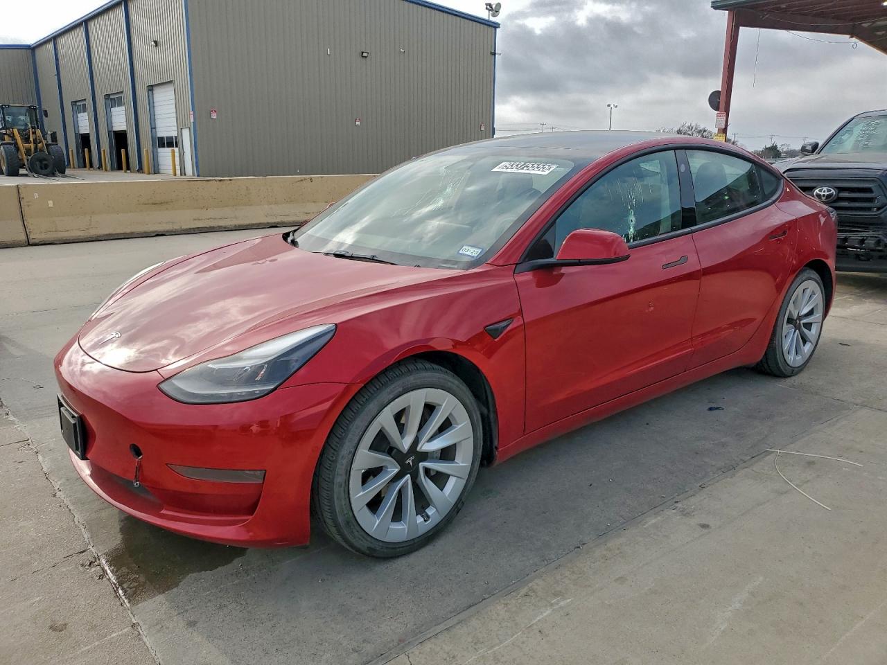 Lot #3303670943 2022 TESLA MODEL 3