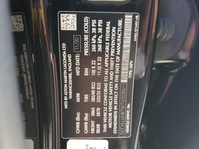 2021 ASTON MARTIN DBX #3317102018